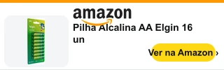 Pilha Alcalina AA Elgin 16 un — na Amazon