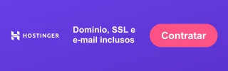 Hostinger — Domínio, SSL e e-mail inclusos