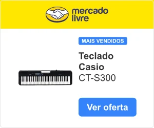 Teclado Casio CT-S300 — no Mercado Livre