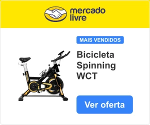 Bicicleta Spinning WCT — no Mercado Livre
