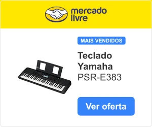 Teclado Yamaha PSR-E383 — no Mercado Livre