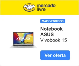 Notebook ASUS Vivobook 15 — no Mercado Livre